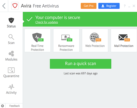 Avira antivir personal free download